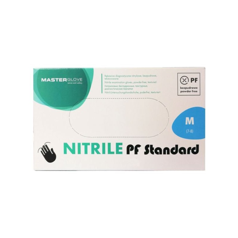 Rękawice nitrylowe blue, rozmiar M 100 szt./op