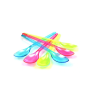 Łyżeczki neonowe długie 19cm 180szt