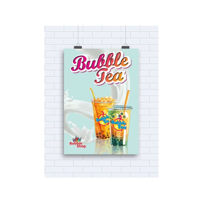 PLAKAT BUBBLE TEA