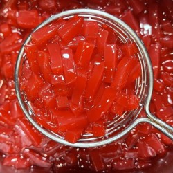 Żelki Malinowe do Bubble Tea 3,8 kg - Nata de Coco Jelly