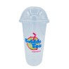 Kubek bezbarwny z logo BUBBLE TEA 95mm 700ml - 50szt