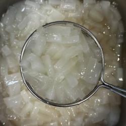 Żelki do Bubble Tea Kokosowe 3,8 kg - Nata de Coco Jelly