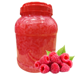 Żelki Malinowe do Bubble Tea 3,8 kg - Nata de Coco Jelly