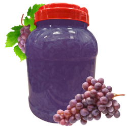 Żelki Winogronowe z kokosa 3,8 kg do Bubble Tea - Nata de Coco Jelly