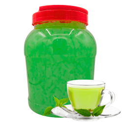 Żelki z kokosa smak zielona herbata 3,8 kg