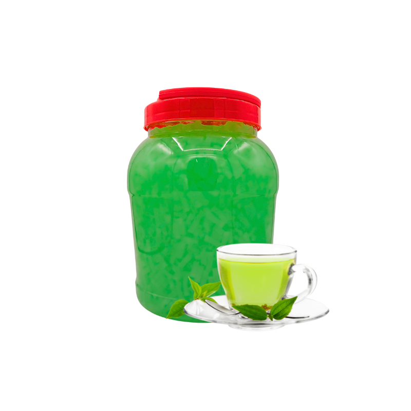 Żelki z kokosa smak zielona herbata 3,8 kg